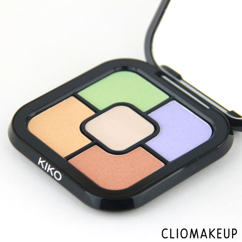 cliomakeup-recensione-color-correct-concealer-palette-kiko-4