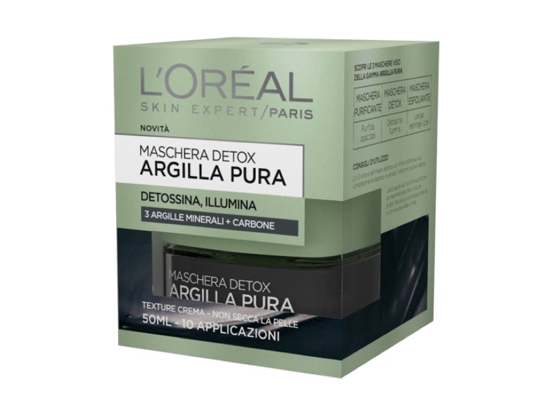 ClioMakeUp-maschere-argilla-pura-loreal-opinioni-recensione-nera-detox