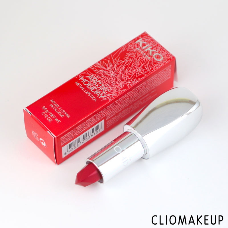 cliomakeup-recensione-rossetti-arctic-holiday-metal-lipstick-kiko-2