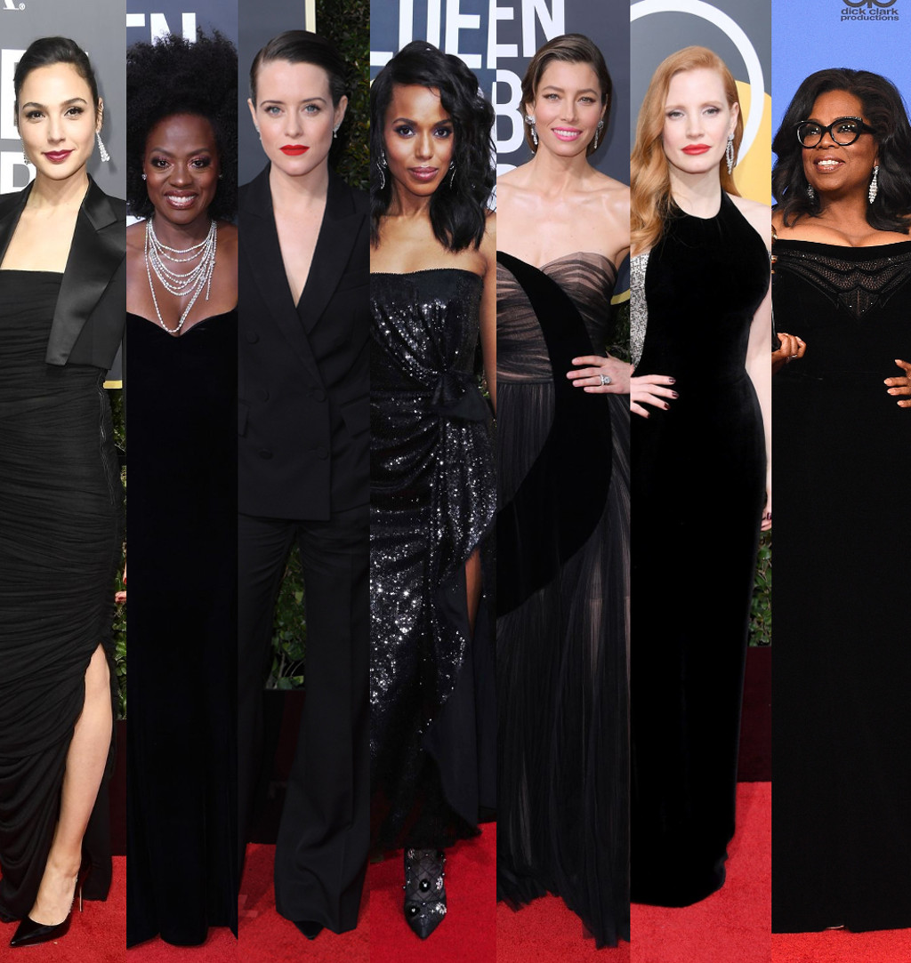 Golden Globes 2018: Perché Il Total Black E I Migliori Look