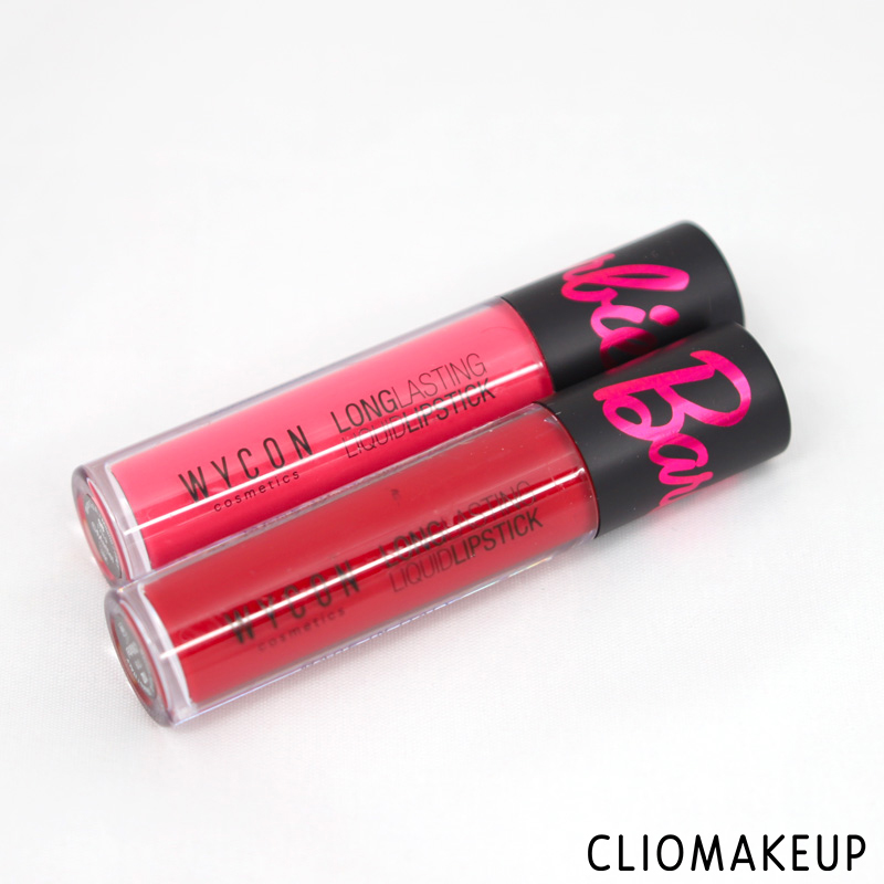 cliomakeup-recensione-rossetti-long-lasting-liquid-lipstick-barbie-collection-wycon-3
