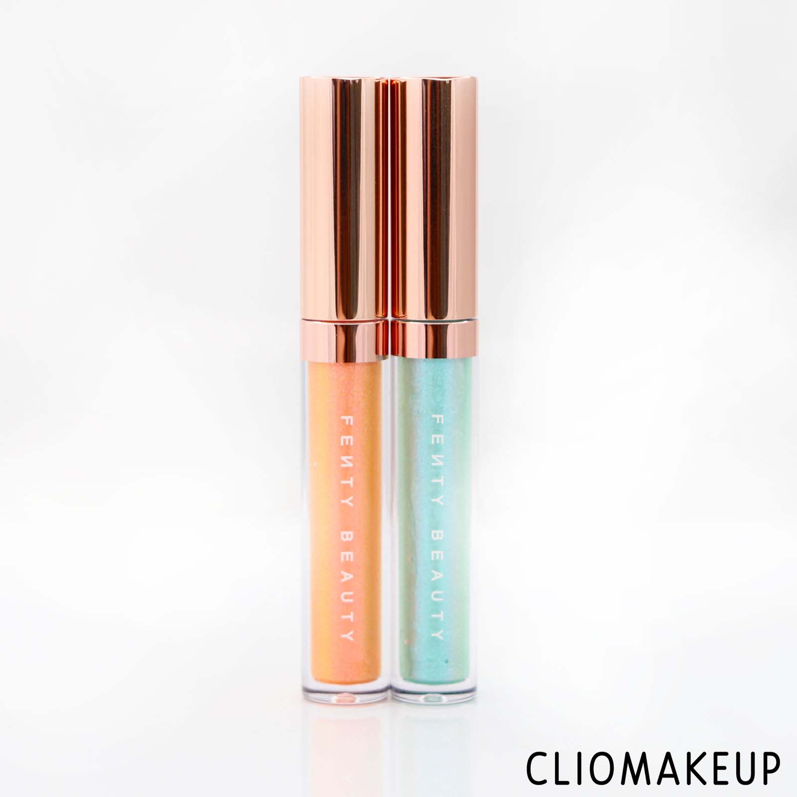 cliomakeup-recensione-gloss-fenty-beauty-summer-daze-iridescent-lip-luminizer-trio-2