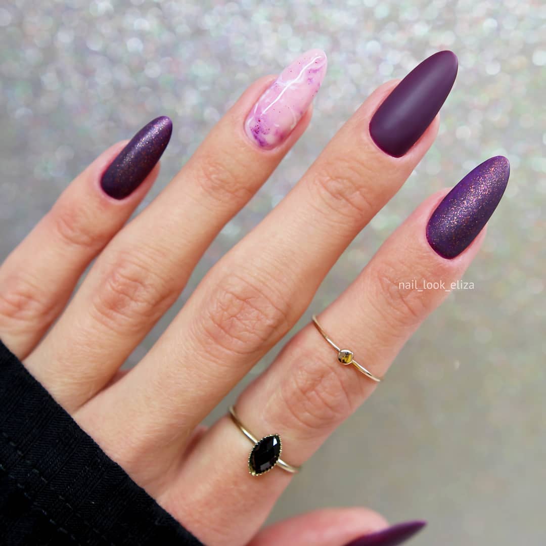 Cliomakeup-purple-nails-12-unghia-rosa