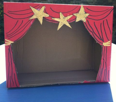 attività da fare a casa con i bambini: il teatrino fai da te