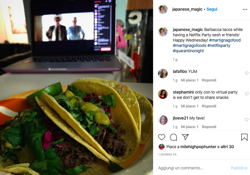 Cliomakeup-cose-da-organizzare-in-quarantena-con-amici-15-netflix-party-cena