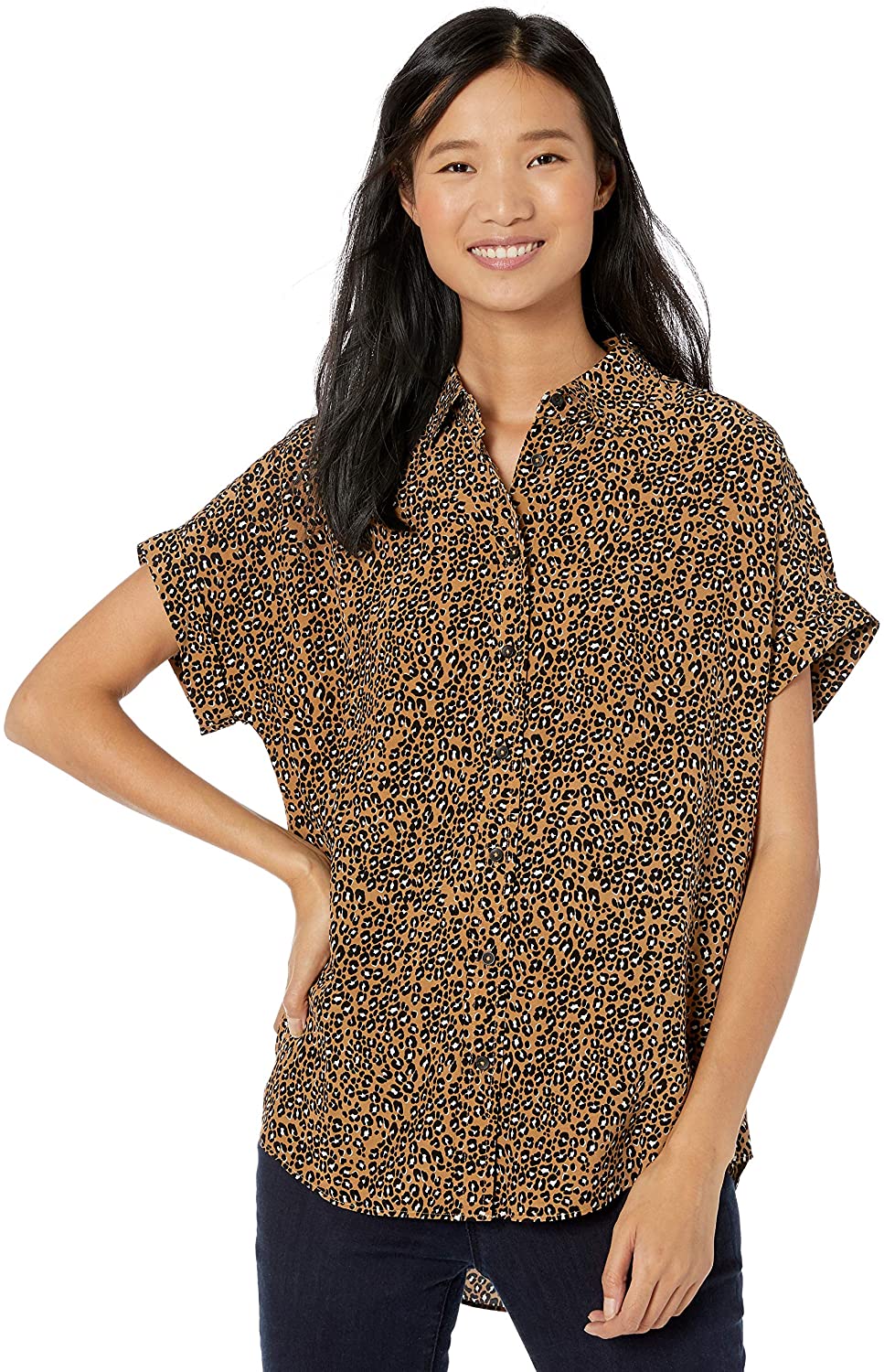 Cliomakeup-look-animalier-primavera-2020-3-camicia-leopardata