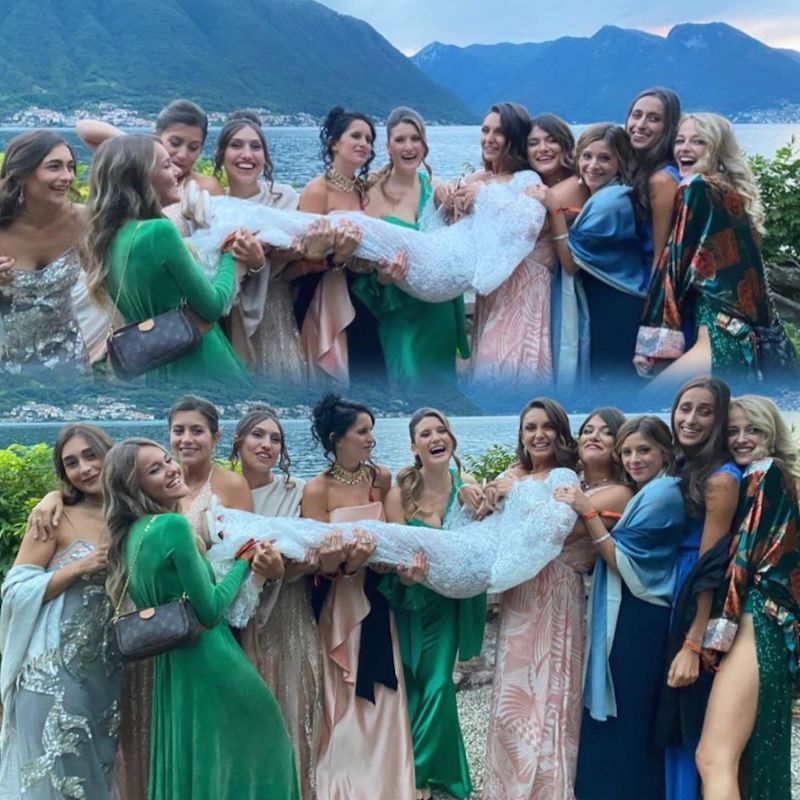 cliomakeup-matrimonio-elettra-lamborghini-teamclio-amiche