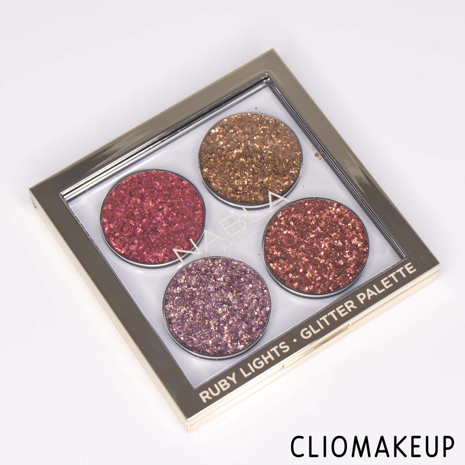 cliomakeup-recensione-palette-Nabla-Ruby-Lights-Glitter-Palette-4
