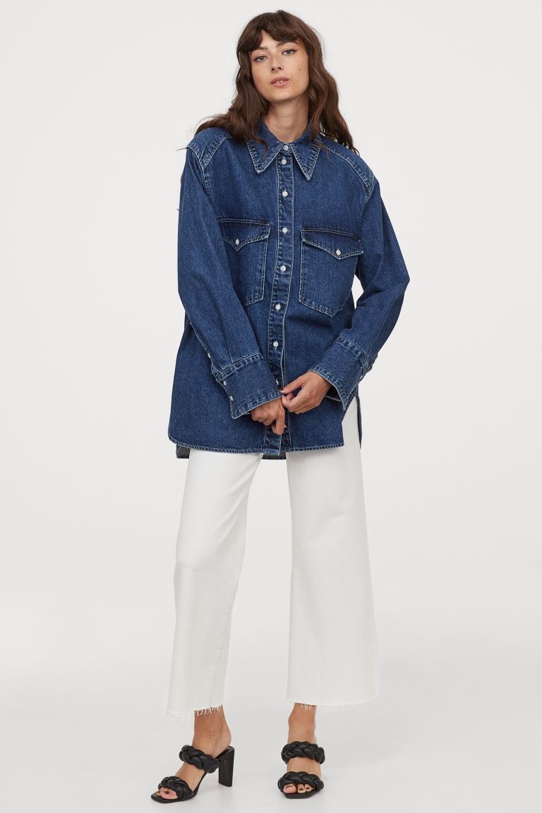 Cliomakeup-look-con-camicia-inverno-2021-15-hm-Camicia-oversize-denim