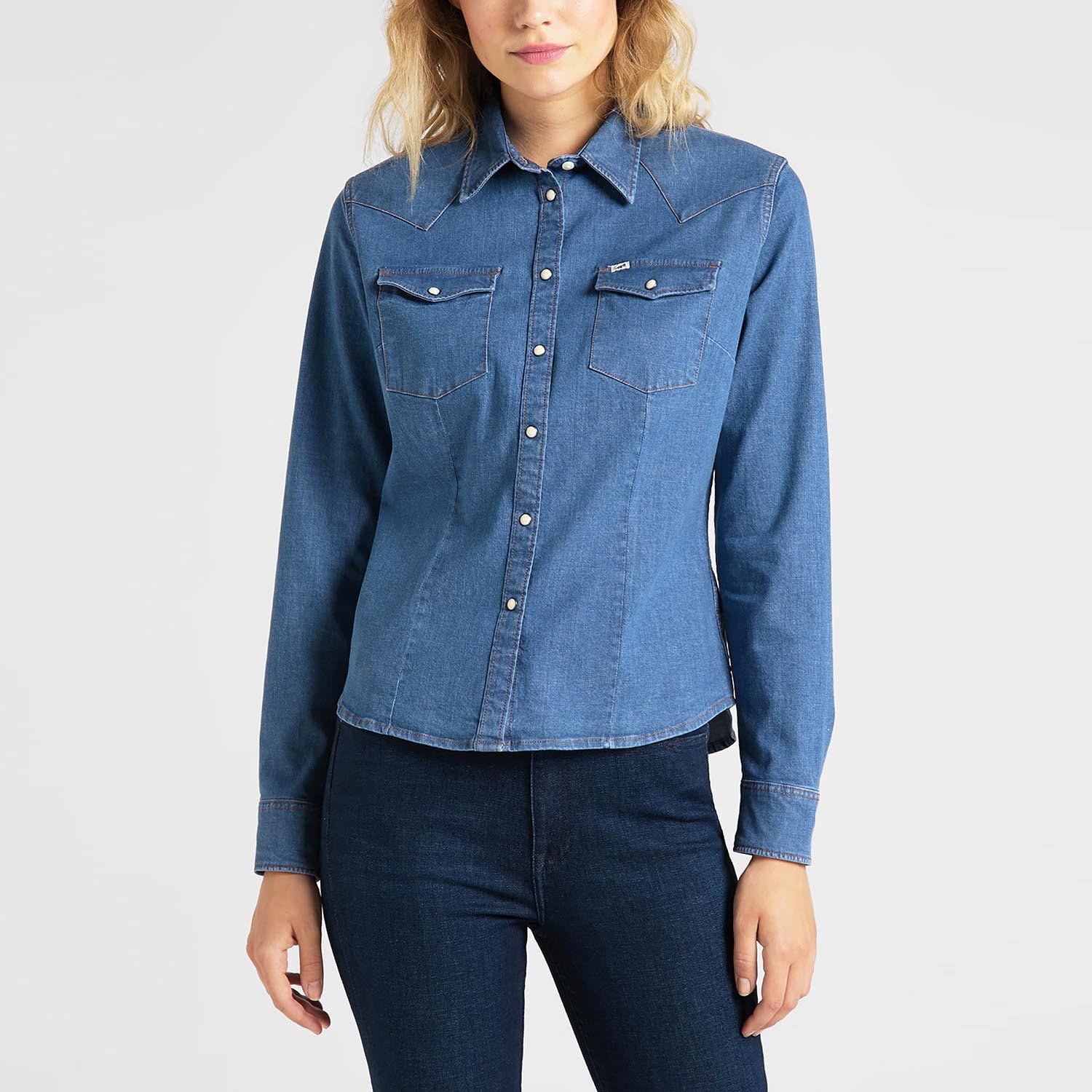 Cliomakeup-look-con-camicia-inverno-2021-17-Lee-Slim-Western