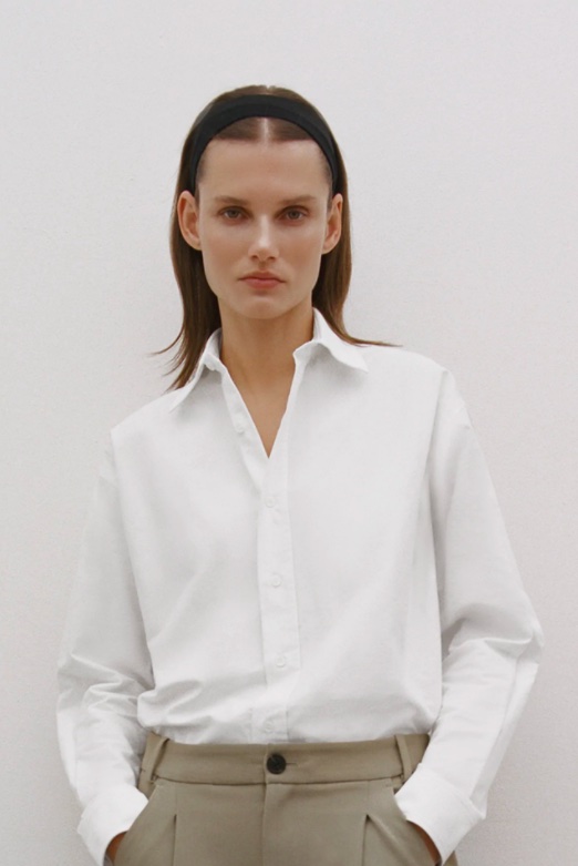 Cliomakeup-look-con-camicia-inverno-2021-4-zara-camicia-taglio-maschile-bianca