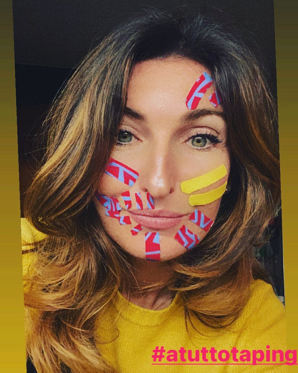 Cliomakeup-face-taping-osteo-maria-luisamorelli