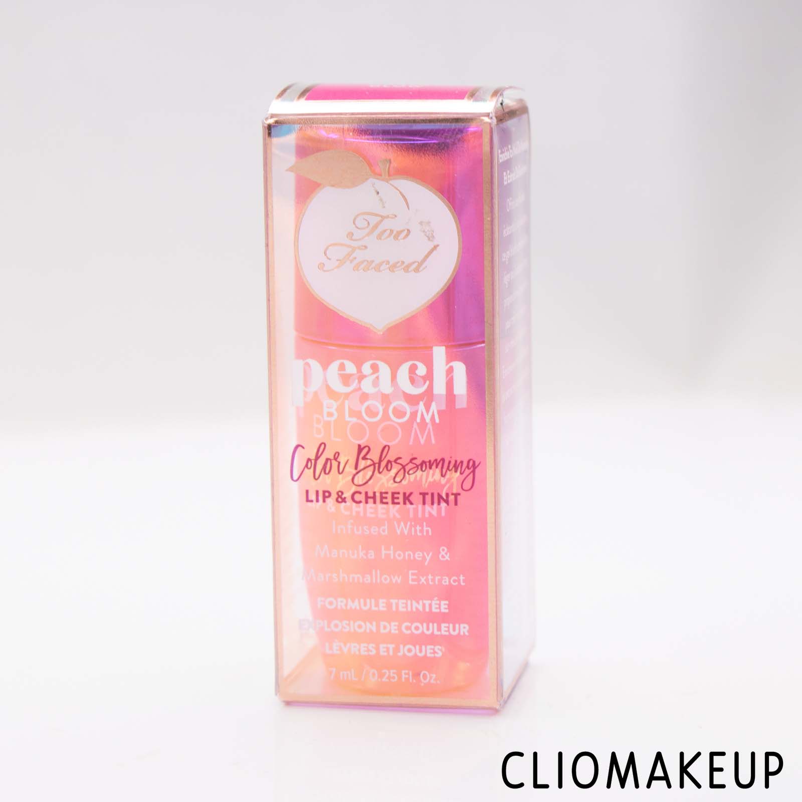 Cliomakeup-Recensione-Tinta-Too-Faced-Peach-Bloom-Color-Blossoming-Lip-E-Cheek-Tint-2