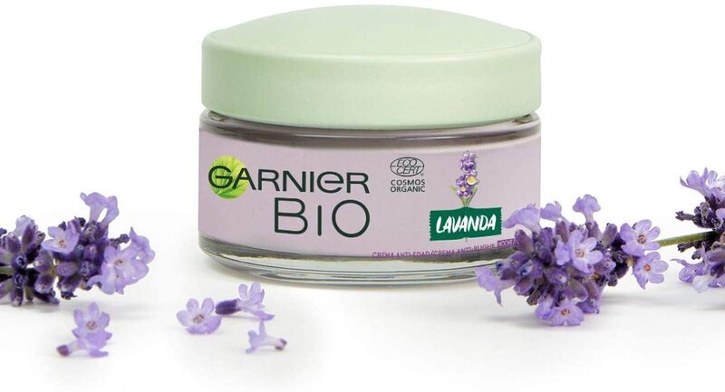 cliomakeup-skincare-routine-prodotti-economici-garnier-bio-crema-notte-lavanda