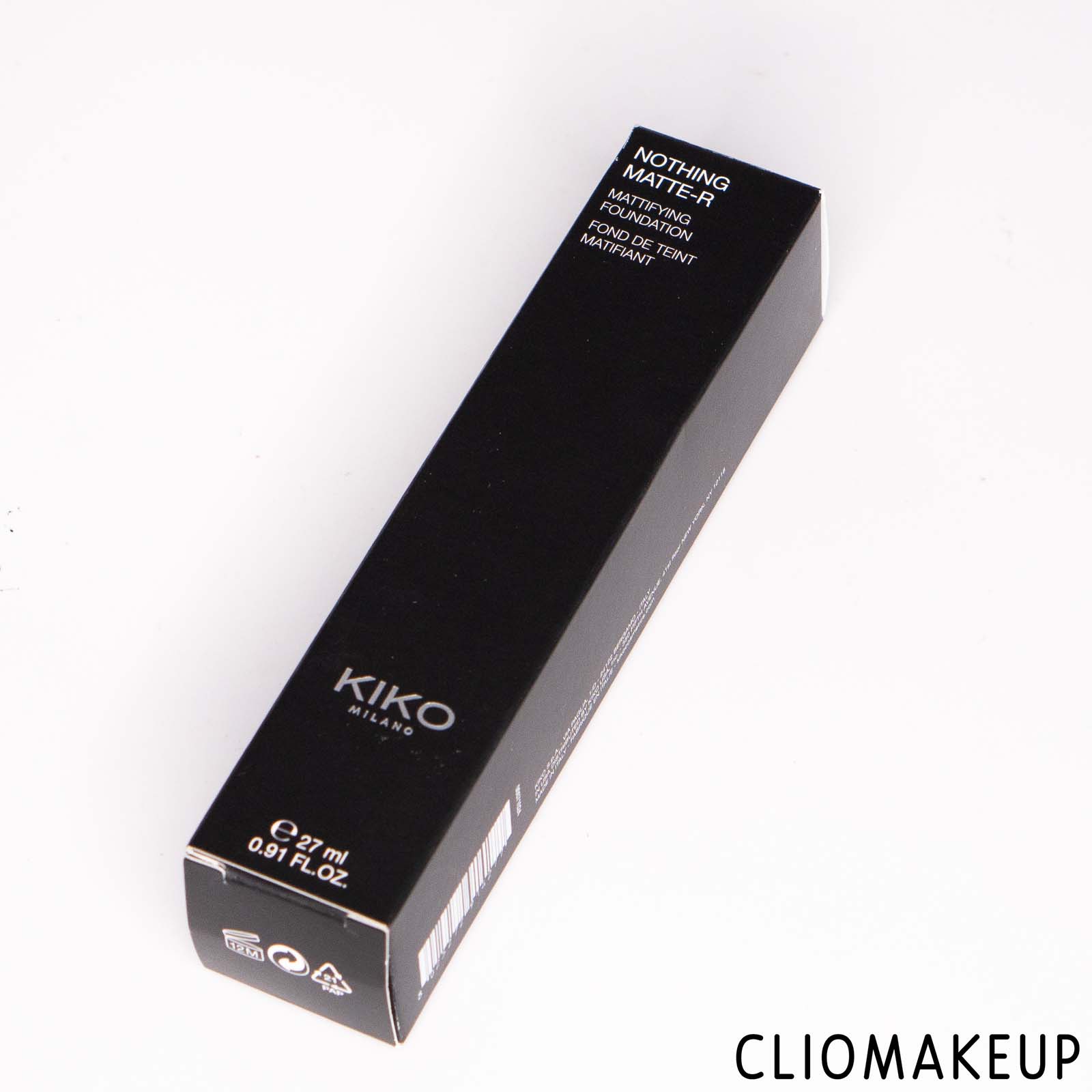 cliomakeup-recensione-fondotinta-kiko-nothing-matte-r-mattifying-foundation-2