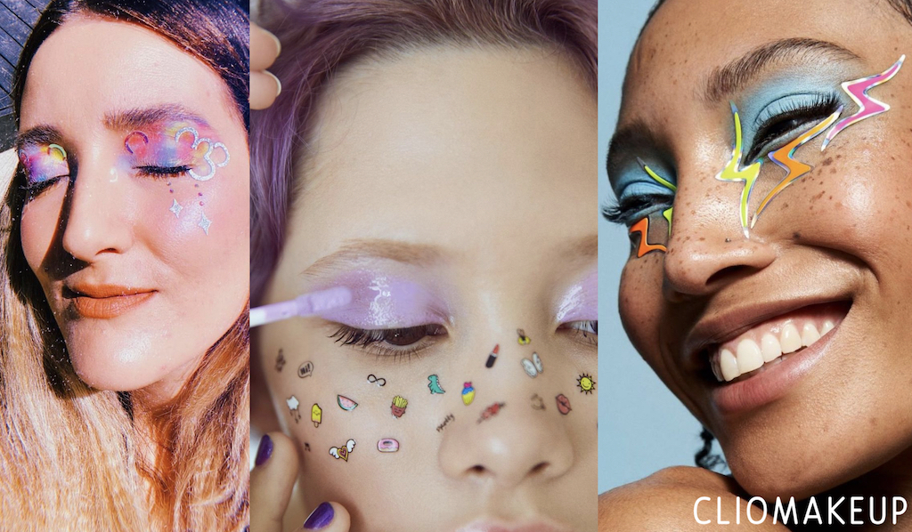 Trucco con brillantini adesivi, ecco tutto ciò che devi sapere per brillare  con un makeup effetto shine - fem