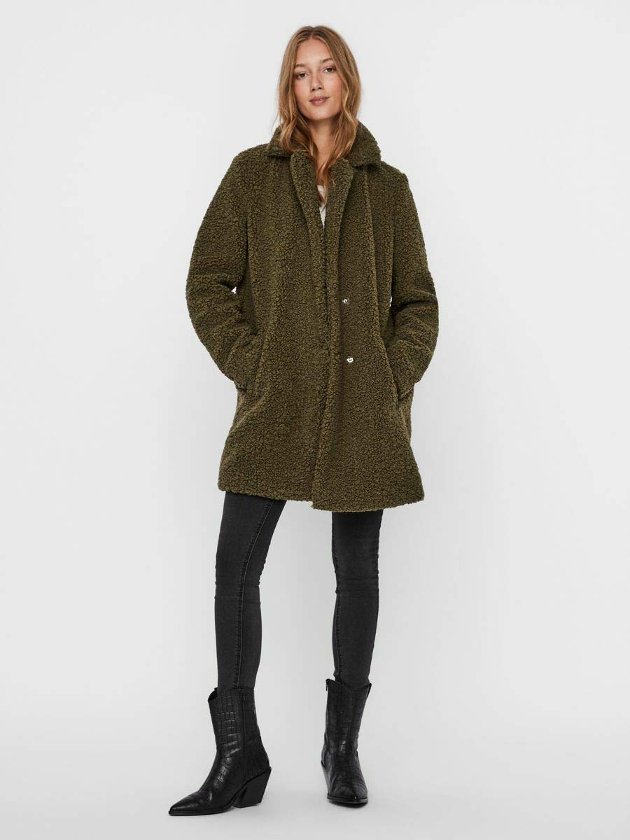 Cliomakeup-cappotti-inverno-2022-Urban-Classics-teddy-verde