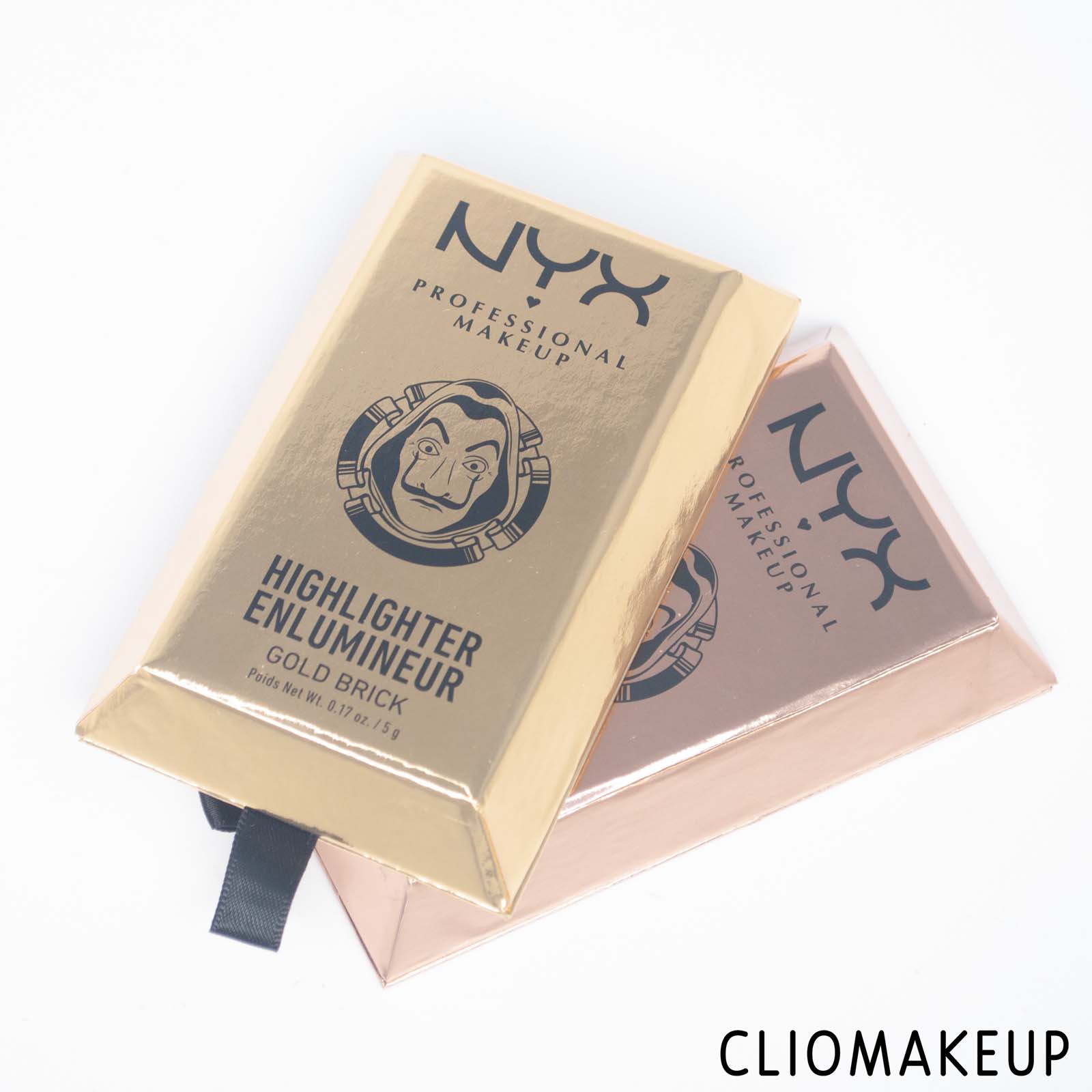 cliomakeup-recensione-illuminanti-nyx-la-casa-de-papel-highlighter-2