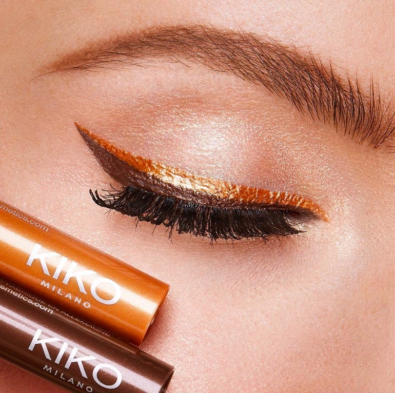 Cliomakeup-doppio-eyeliner-marrone-bronzo