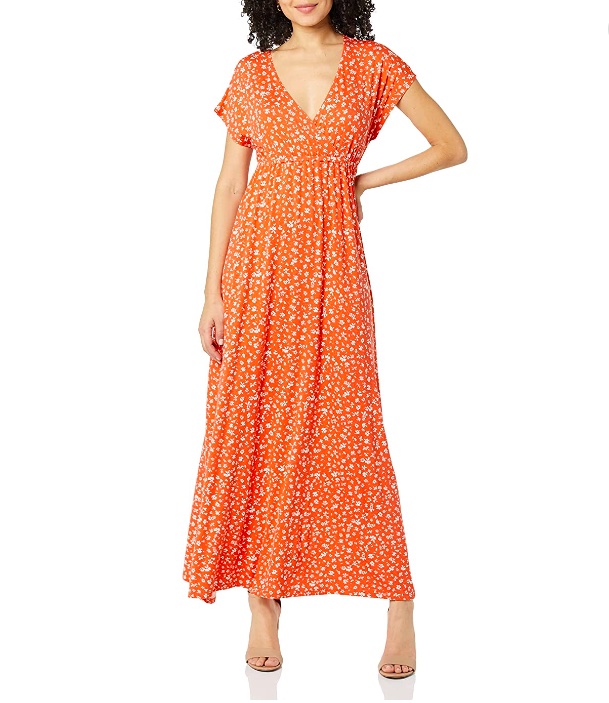 Cliomakeup-look-colorati-primo-caldo-Amazon-Essentials-Vestito-Molto-Lungo