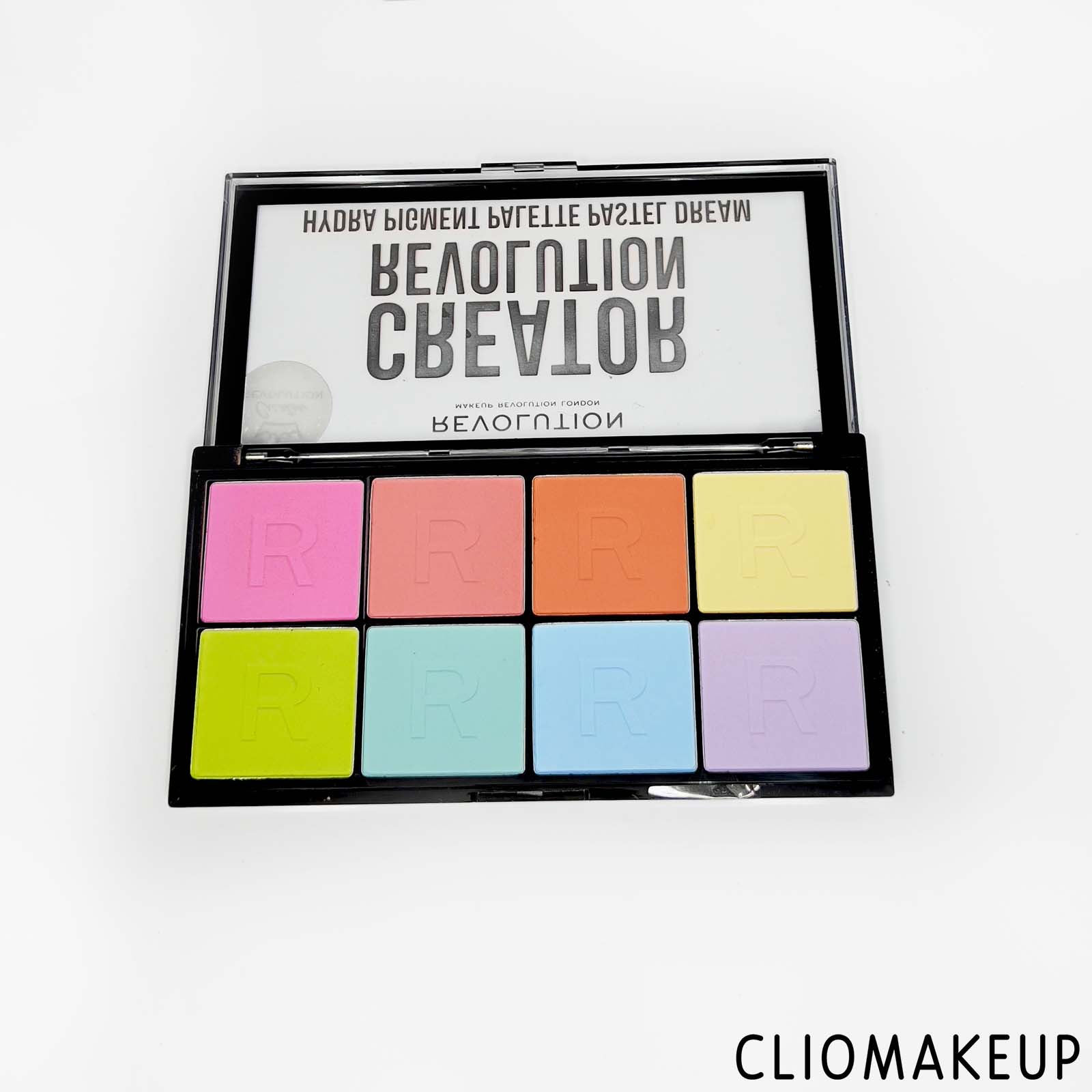 cliomakeup-recensione-palette-revolution-creator-hydra-pigment-palette-pastel-dream-4