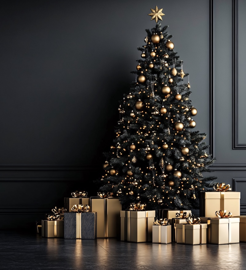 decorare-albero-natale-oro