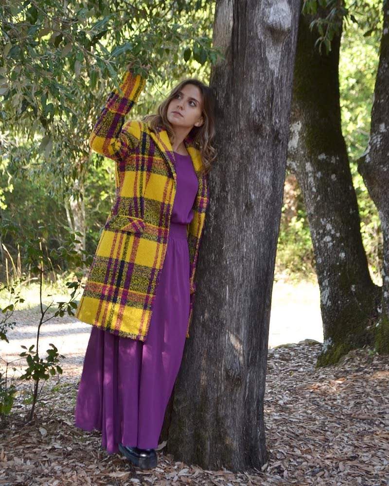 come-abbinare-tartan-cappotto-vestito