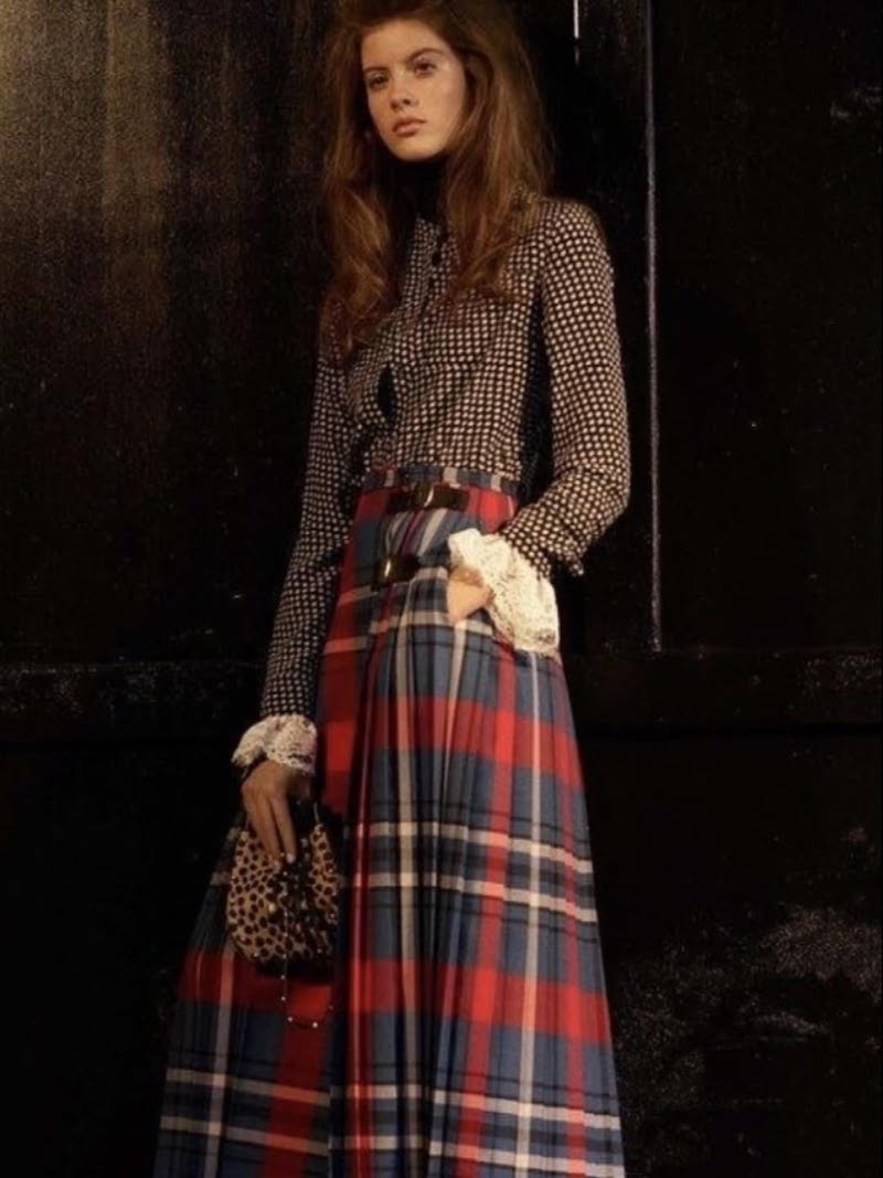 come-abbinare-tartan-gonna