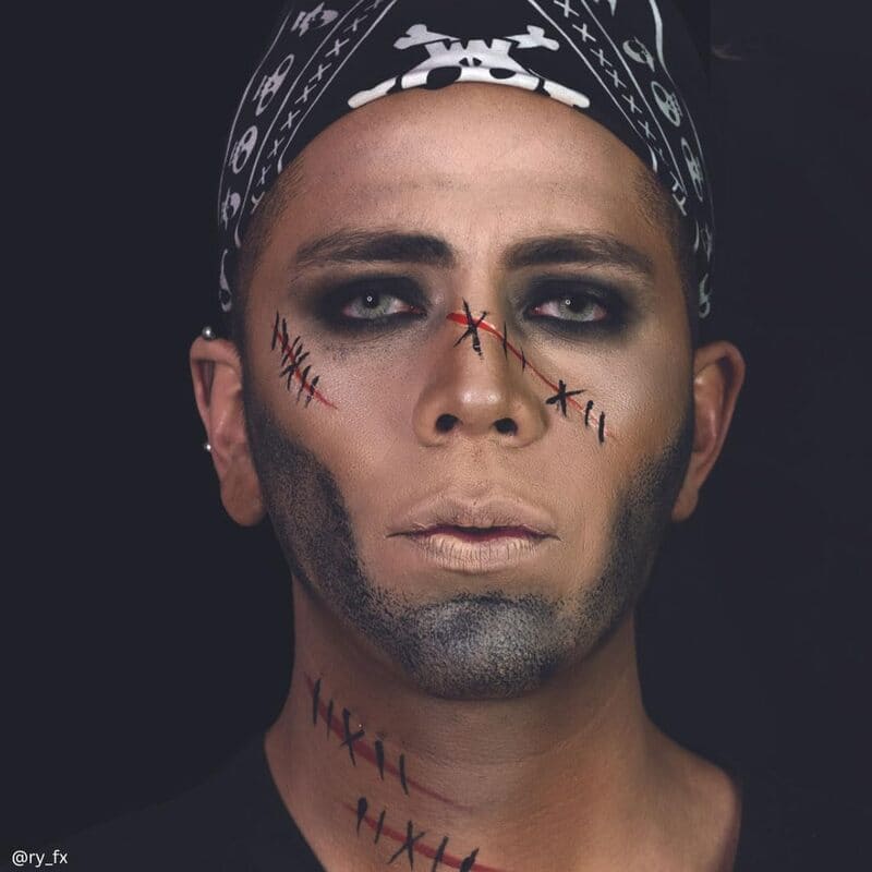 trucco-carnevale-pirata