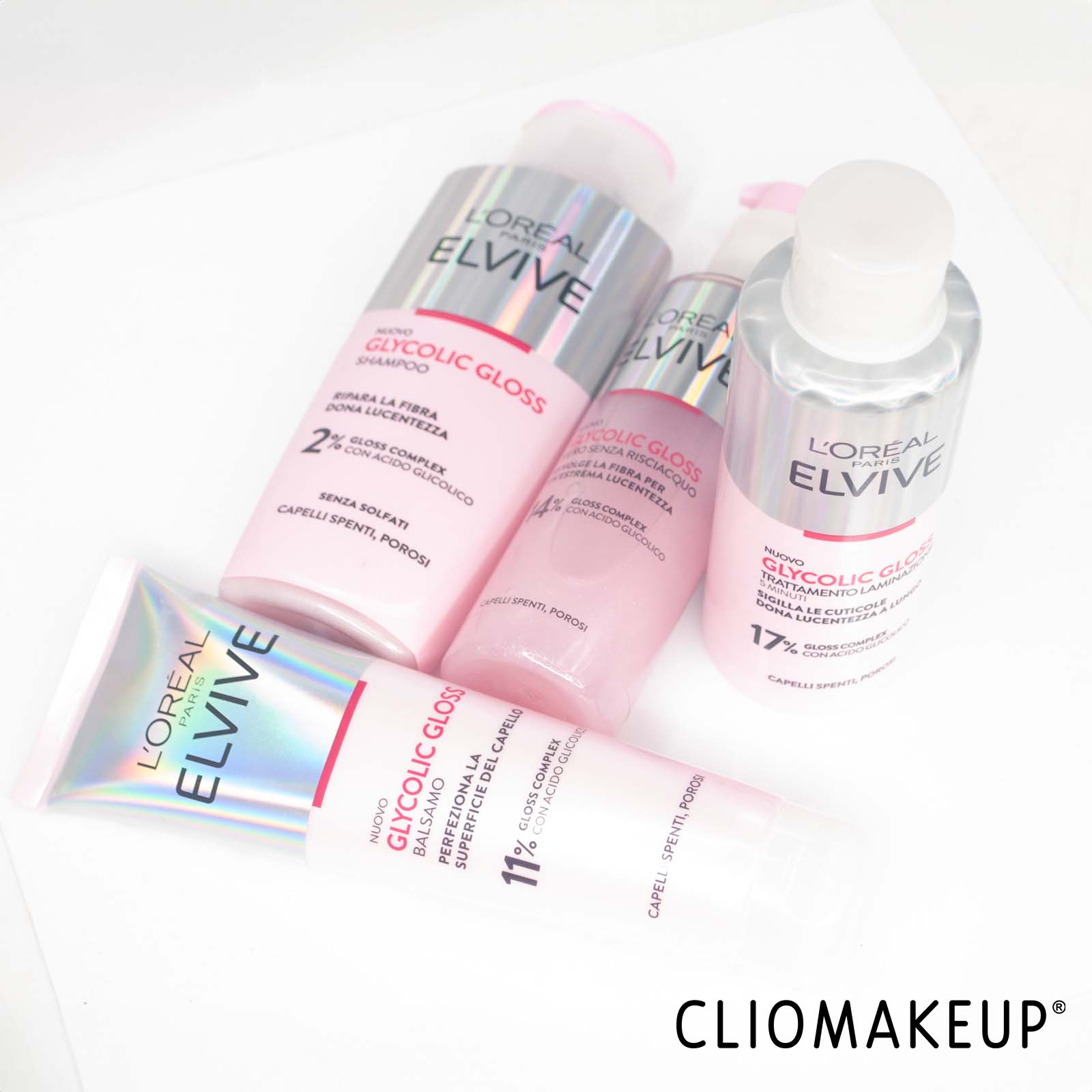 cliomakeup-recensione-kit-capelli-loreal-glycolic-gloss-routine-shampoo-balsamo-e-trattamento-laminazione-5