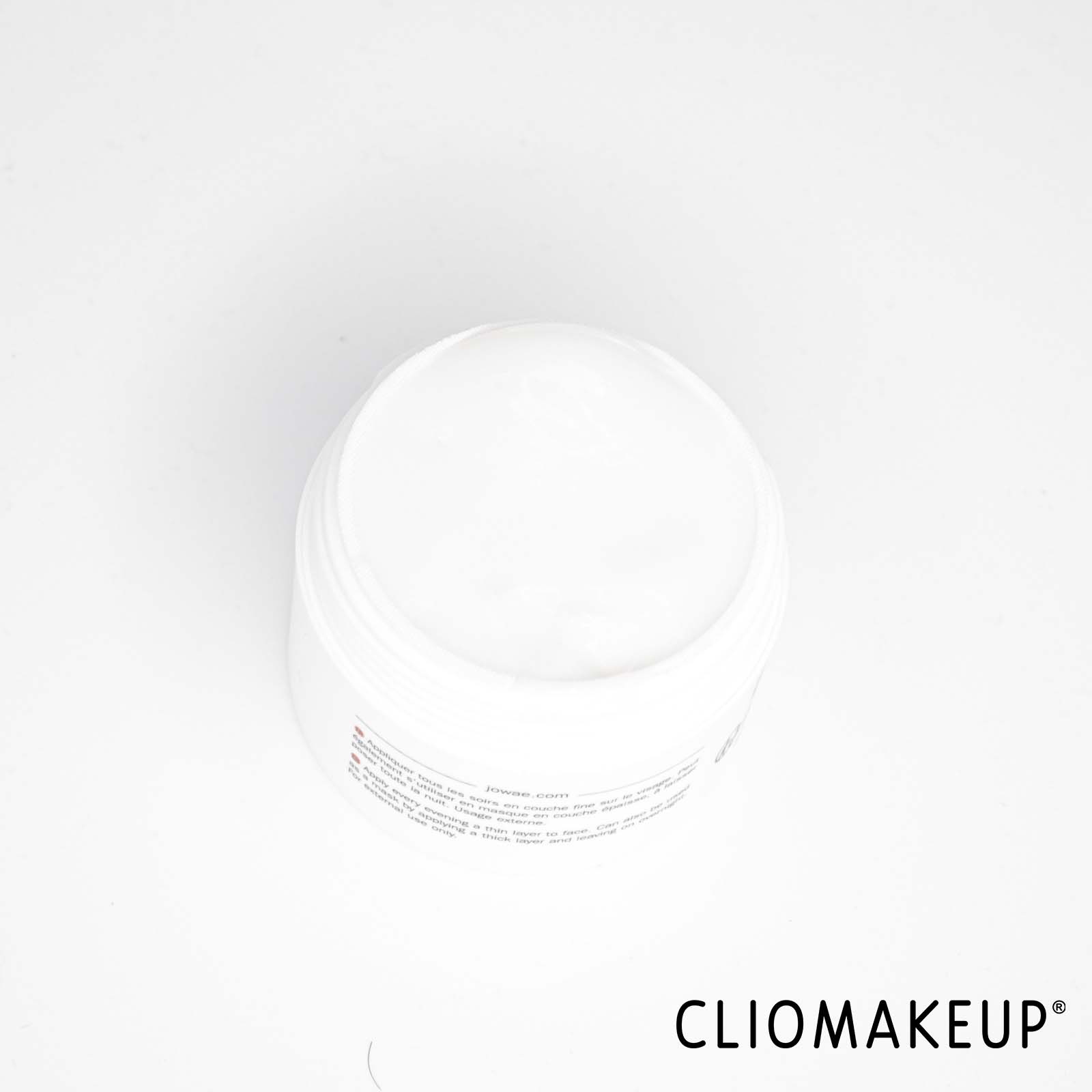 recensione-maschera-notturna-jowae-moisturizing-overnight-recovery-mask-formulazione