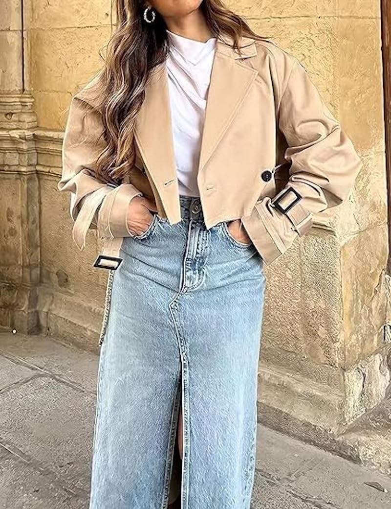 trench-beige-donna-corto