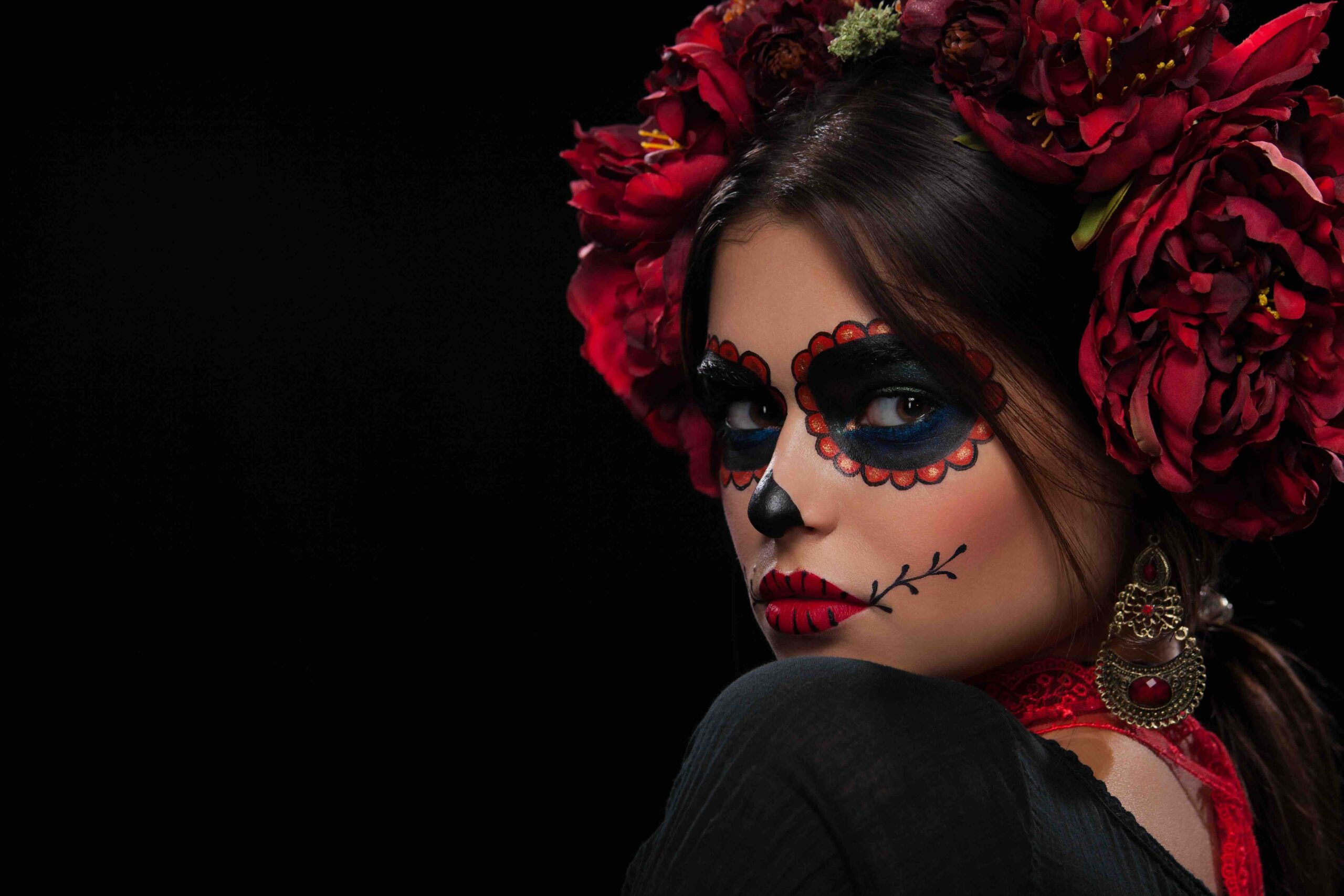 acconciatura-halloween-dia-de-los-muertos