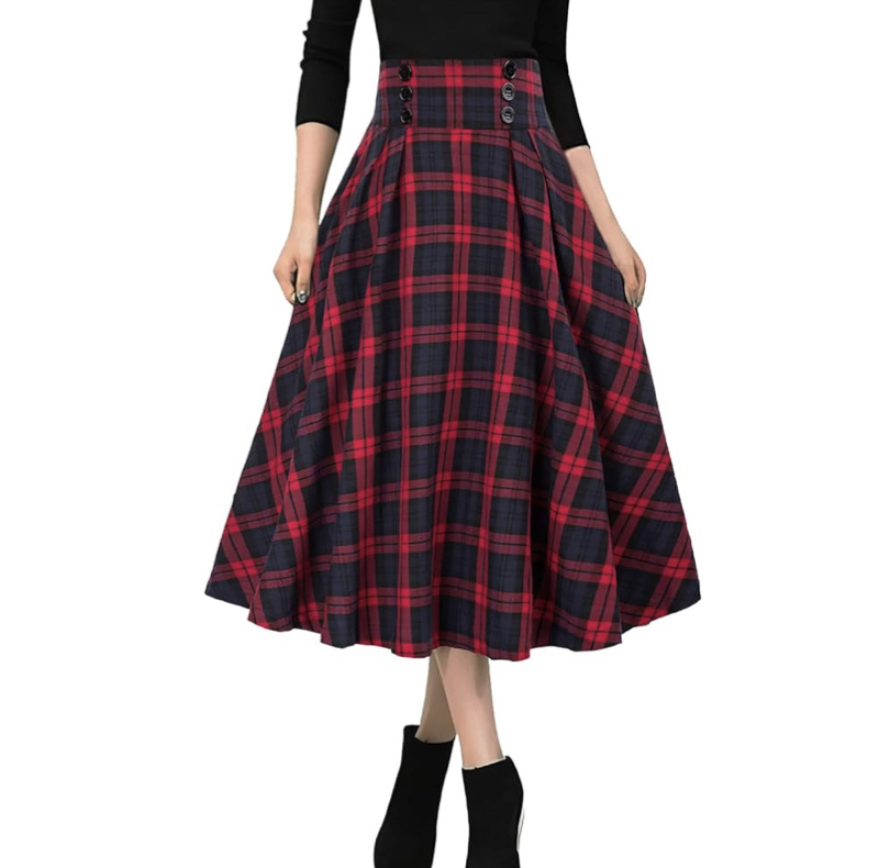 gonne-autunno-2024-scozzese