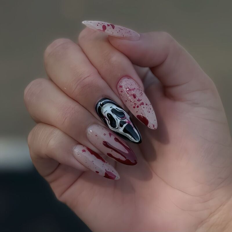 unghie-halloween-finte