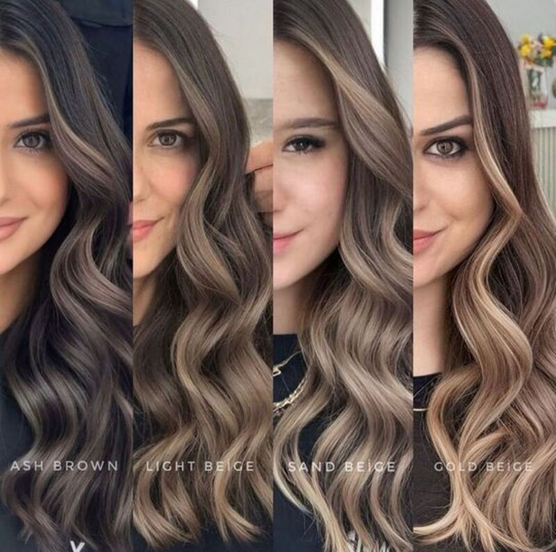 balayage-su-capelli-castani-biondo