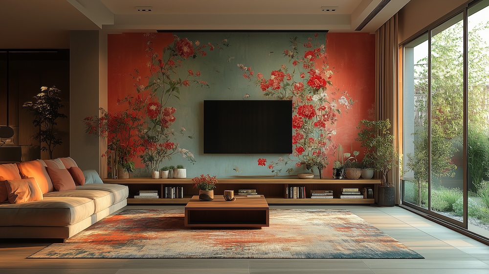 stanza-motivi-floreali-zona-living