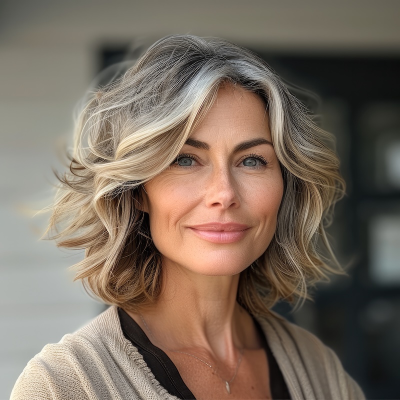 tagli-capelli-medi-ringiovaniscono-caschetto-medio-voluminoso