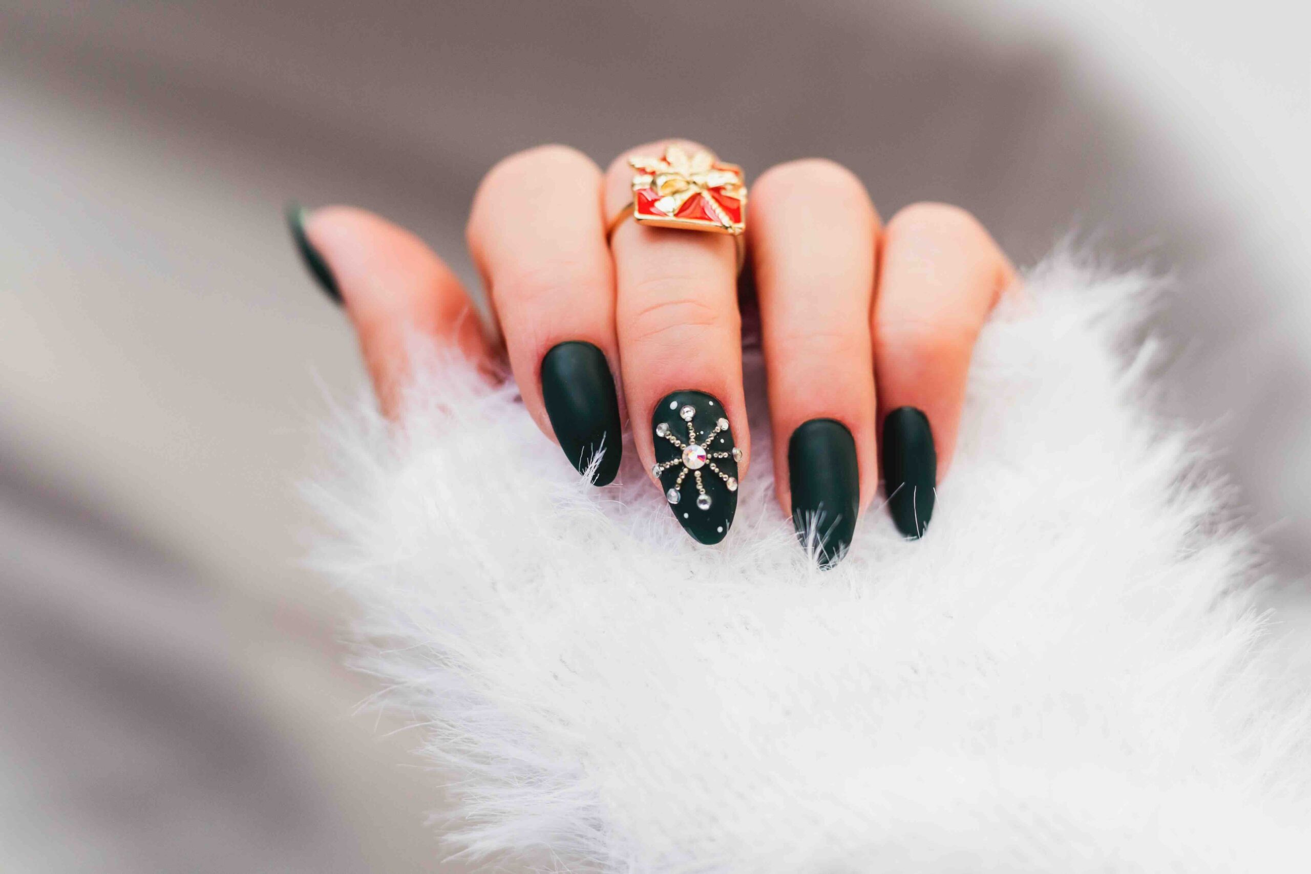 unghie-natalizie-verdi