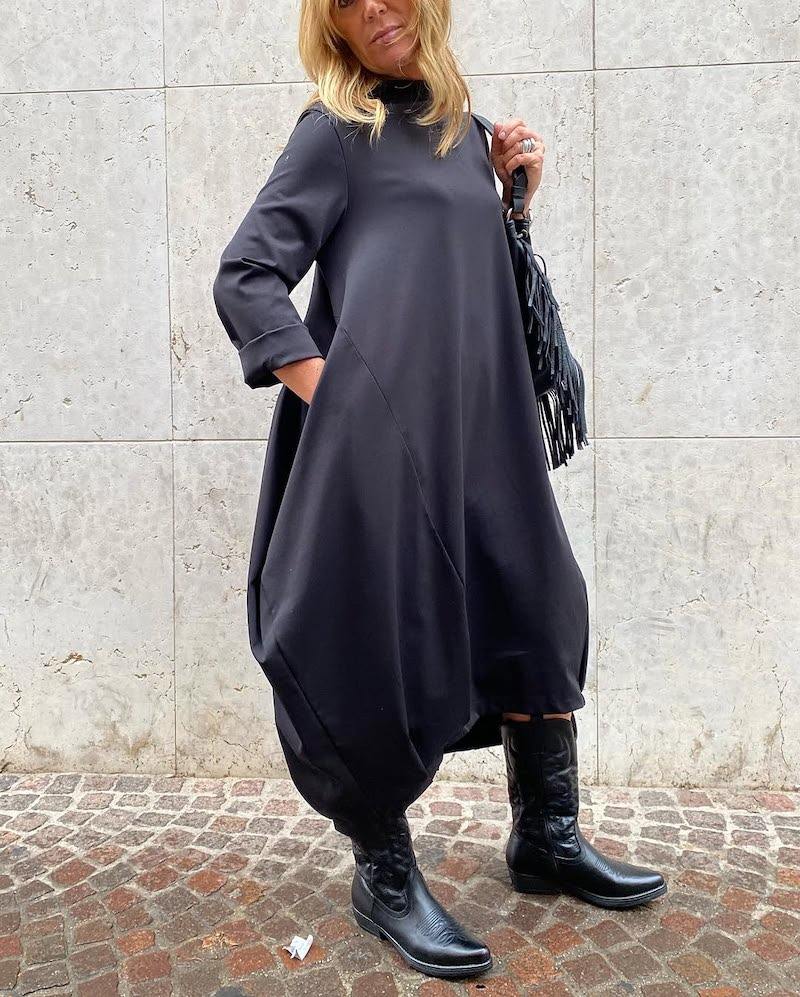 come-vestirsi-per-un-lungo-viaggio-in-aereo-vestito-over