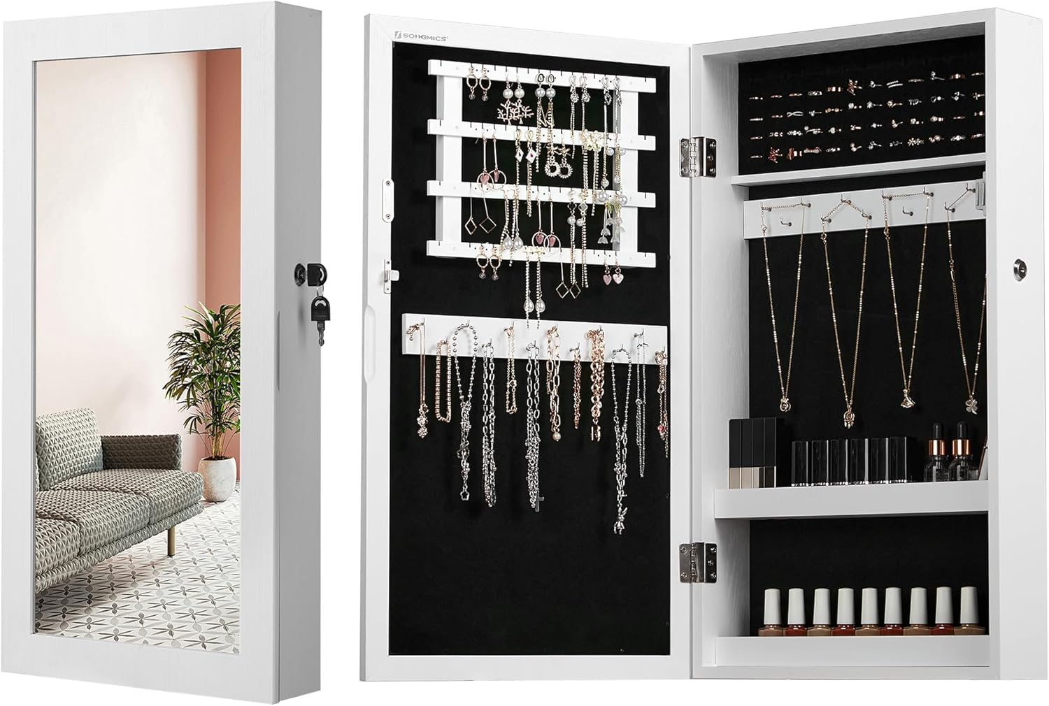 portagioie-specchio-songmics