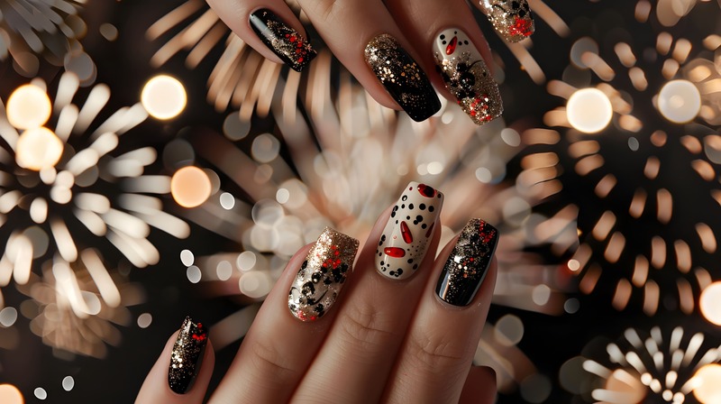 unghie-capodanno-gel