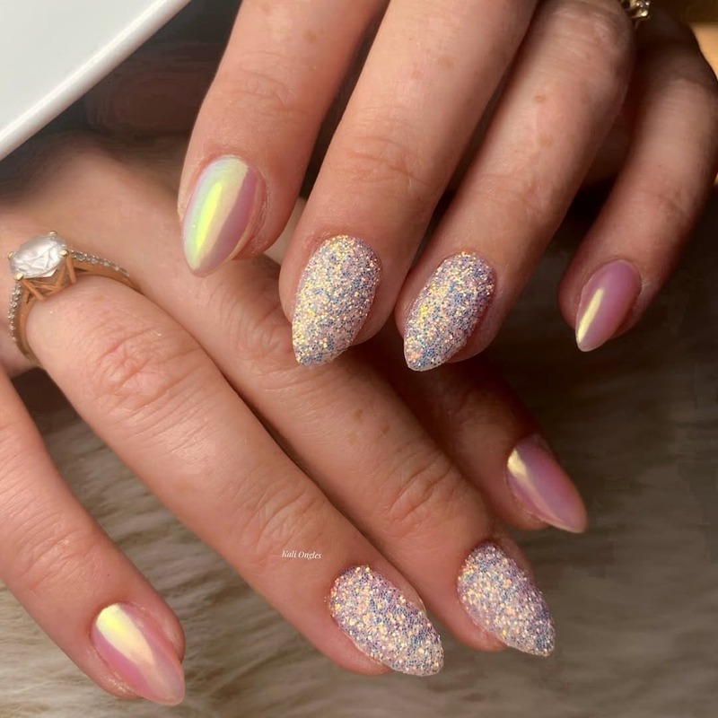 unghie-effetto-zucchero-corte