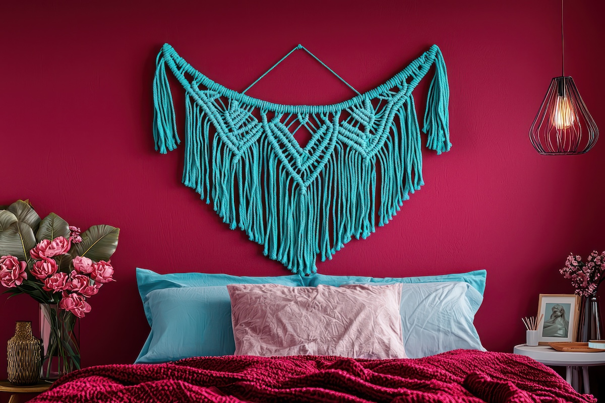 camera-da-letto-color-ciliegia-boho