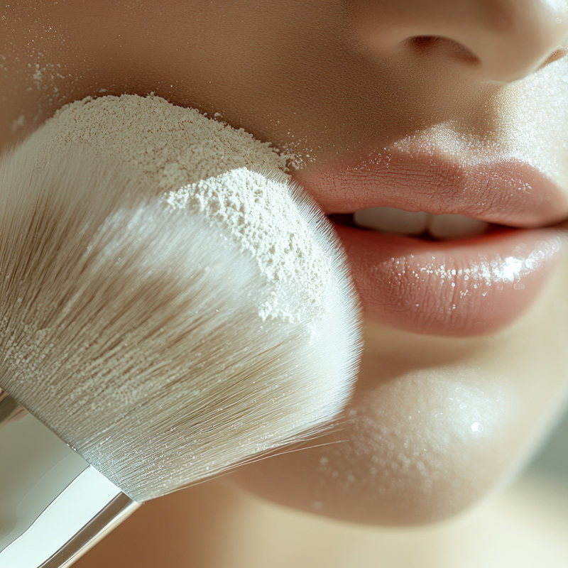 come-usare-cipria-translucent-setting-powder-laura-mercier-labbra