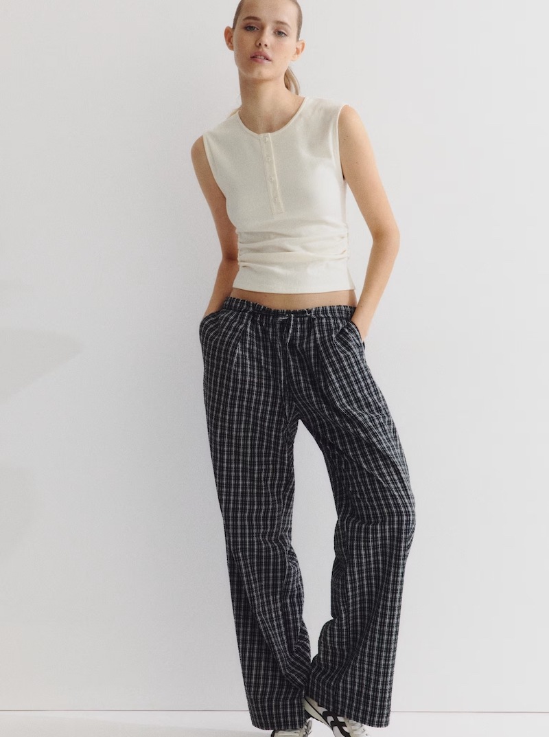 saldi-invernali-h&m-pantaloni-quadri