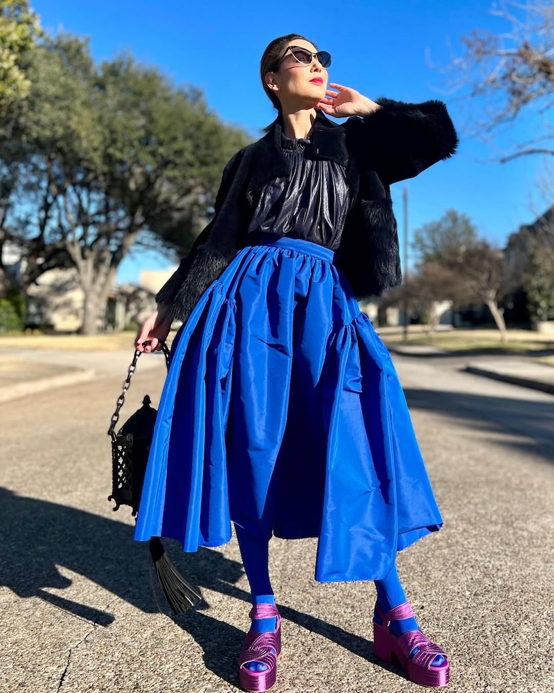 come-abbinare-blu-nero