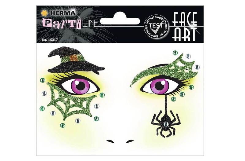 trucco-da-strega-bambina-adesivo-viso