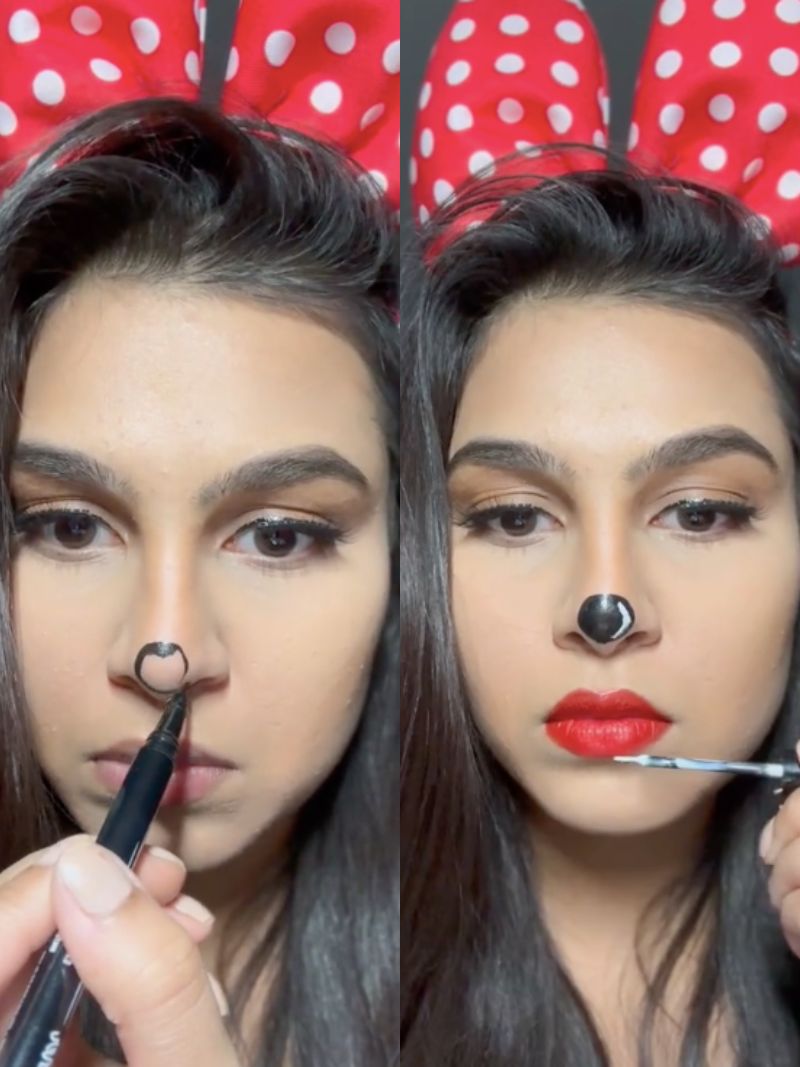trucco-minnie-naso