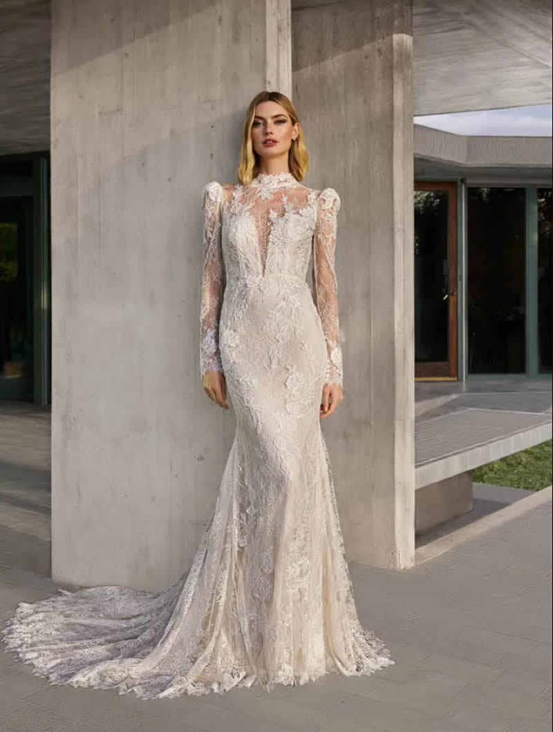 abiti-sposa-pronovias-2025-maniche